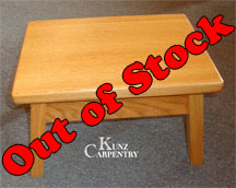 K40 - 9-1/2" x 12-3/4" Solid Wood Bench