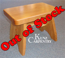 K42 - Solid Cherry Step Stool