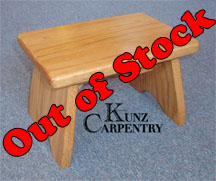 K4 Solid Oak Wood Step Stool