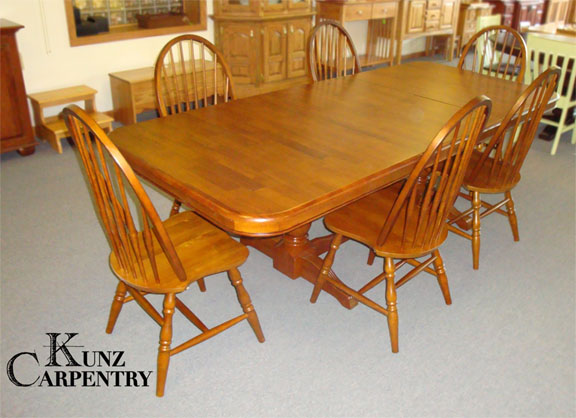 Pedestal Extension Table
