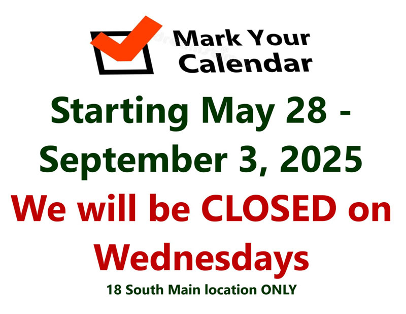 Warehouse Summer Hours 2025