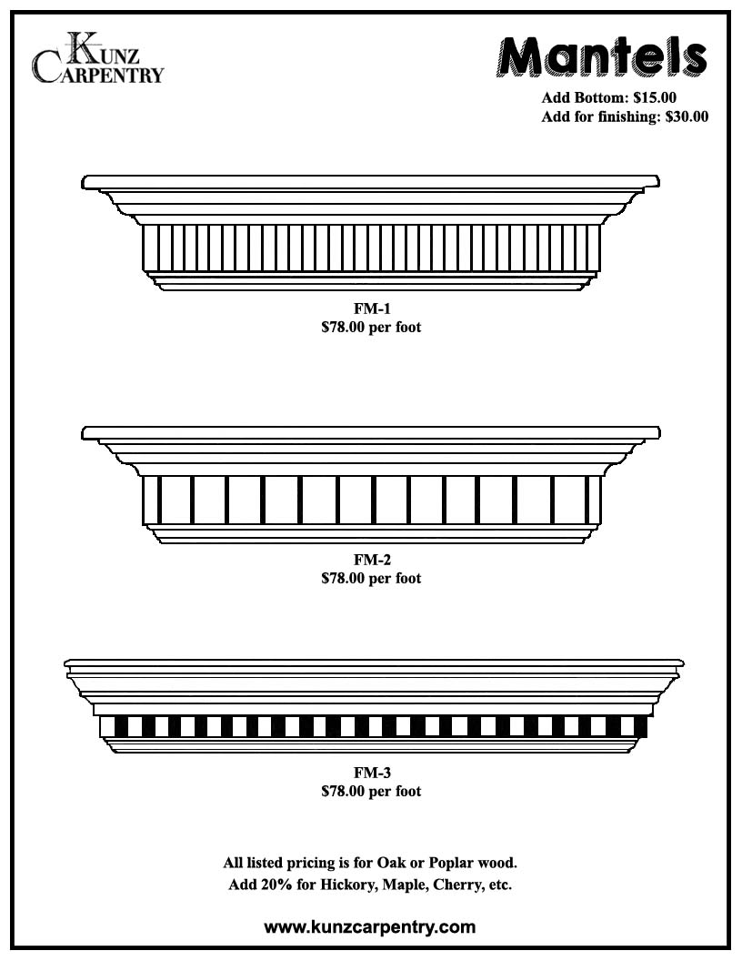 Mantel Brochure 2